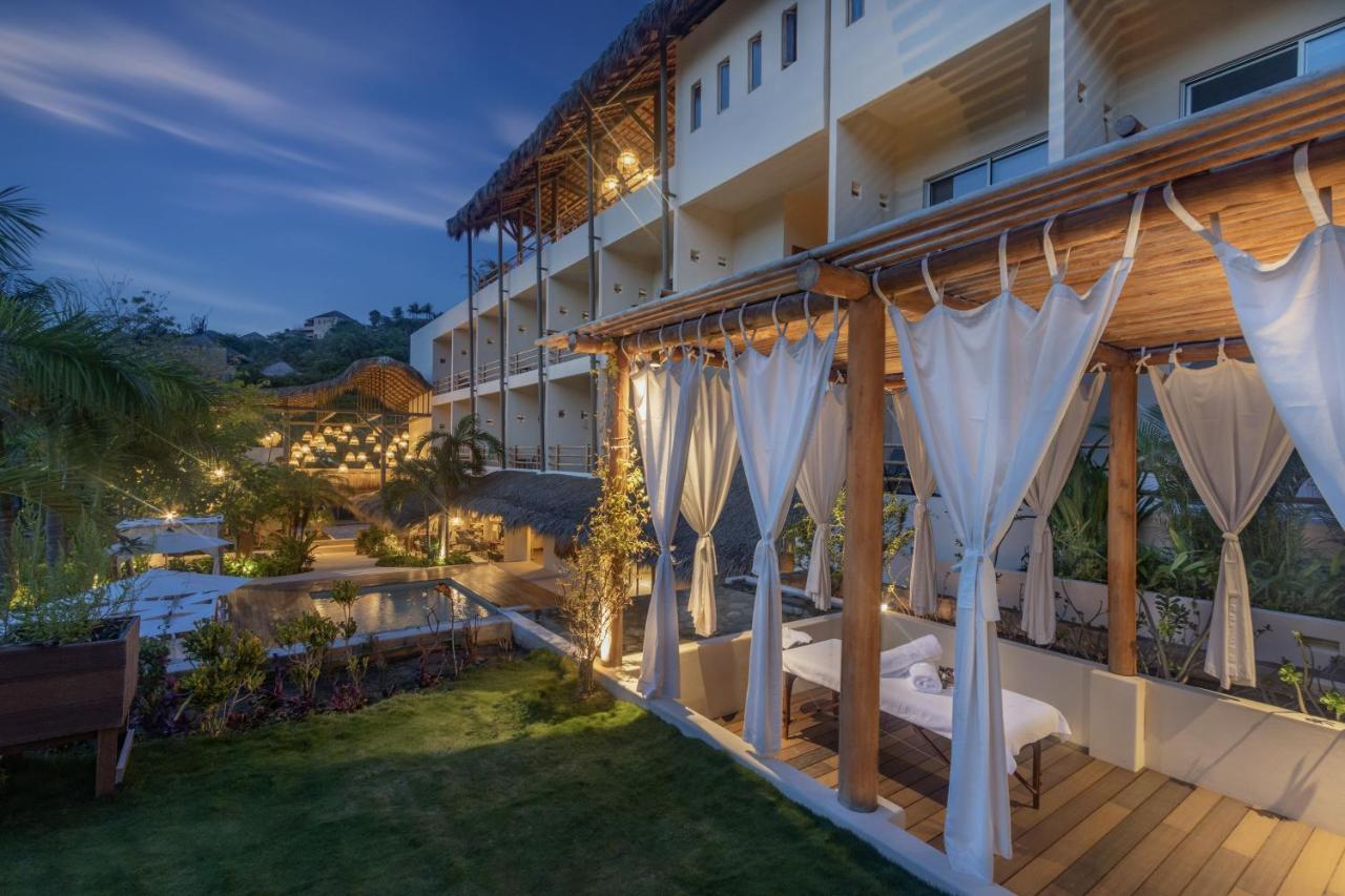 Hotel Casa Bocana ซานตา ครูซ ฮัวทุลโก ภายนอก รูปภาพ