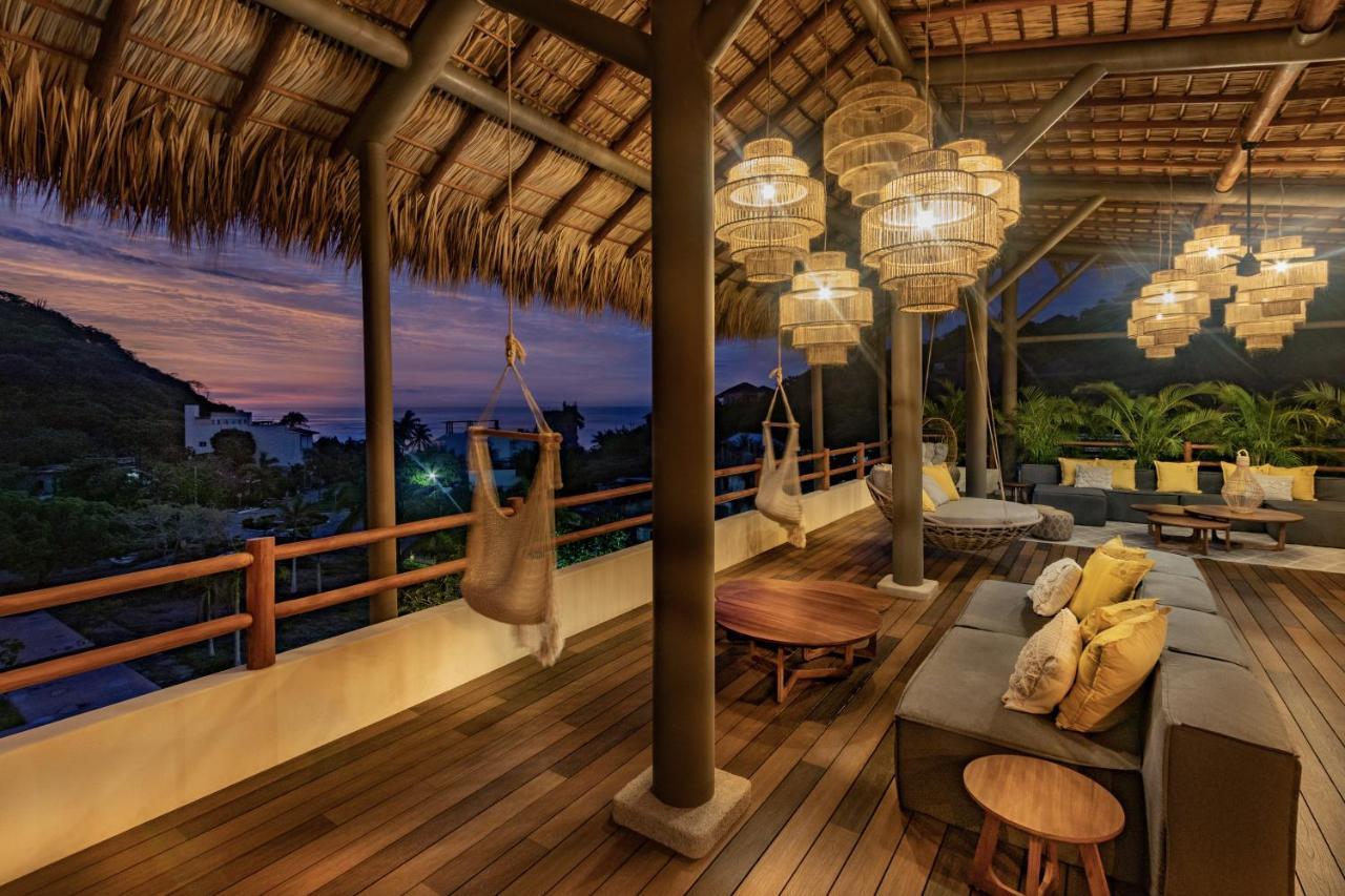 Hotel Casa Bocana ซานตา ครูซ ฮัวทุลโก ภายนอก รูปภาพ