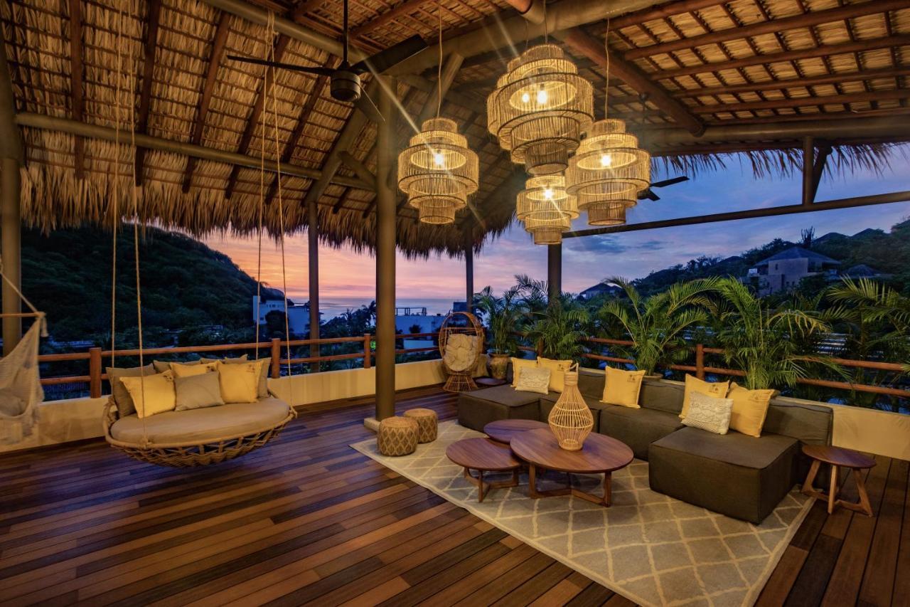 Hotel Casa Bocana ซานตา ครูซ ฮัวทุลโก ภายนอก รูปภาพ